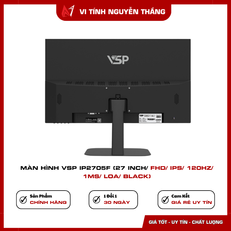 Màn hình VSP IP2705F 120Hz phản hồi 1ms GTG