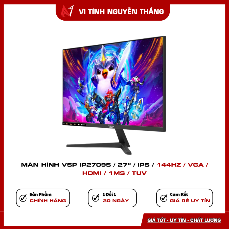 VSP IP2709S tấm nền IPS Màn hình VSP IP2709S tấm nền IPS cho góc nhìn rộng