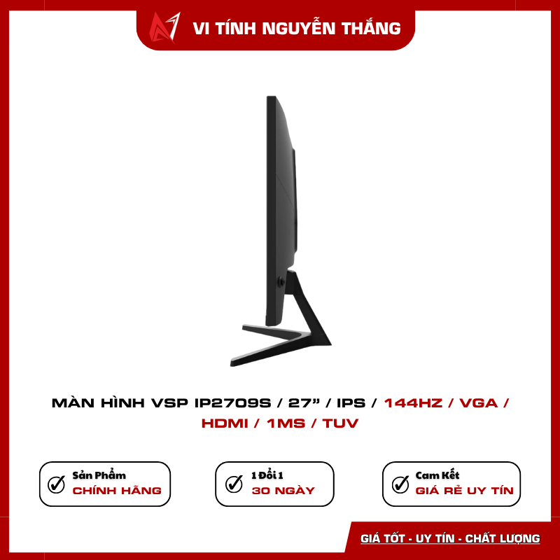 VSP IP2709S tần số quét 144Hz Màn hình VSP IP2709S tần số quét 144Hz chơi game mượt