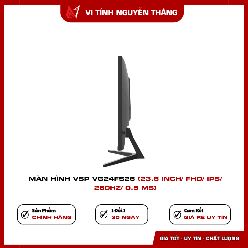 Màn hình gaming VSP VG24FS26 phản hồi 0.5ms