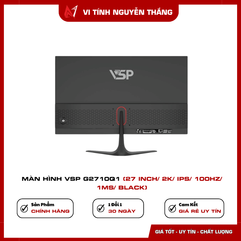 Cổng kết nối màn hình VSP G2710Q1 HDMI DisplayPort Audio Out
