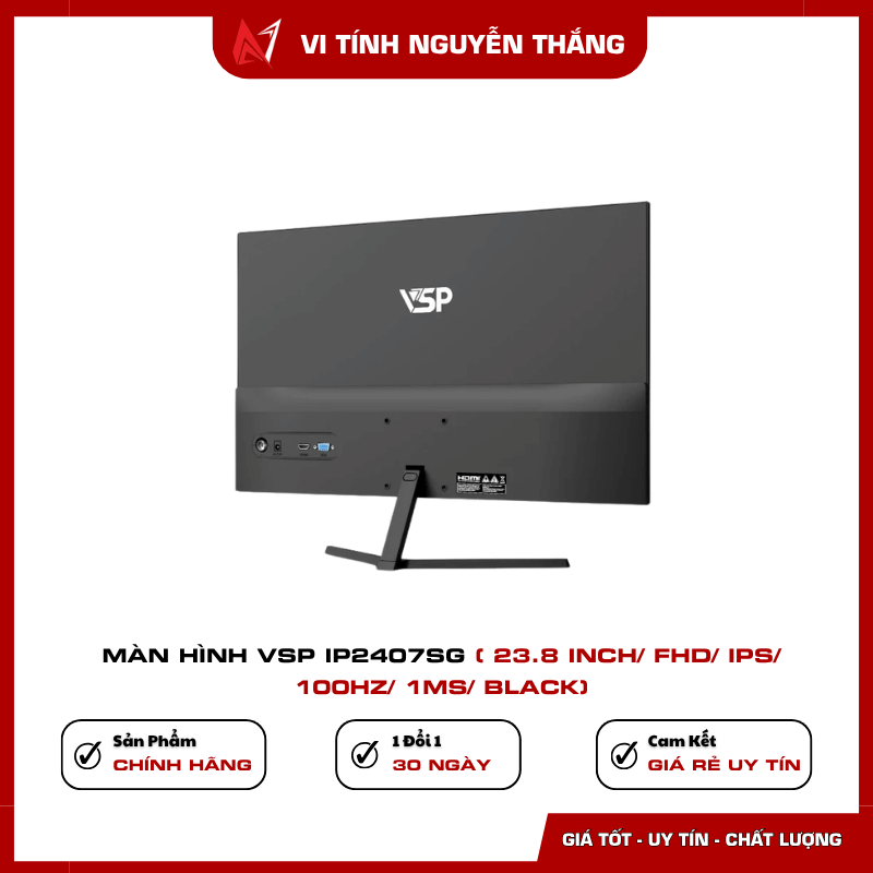 Màn hình VSP IP2407SG tấm nền IPS góc nhìn rộng