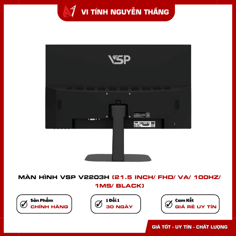 Màn hình VSP V2203H độ phân giải Full HD