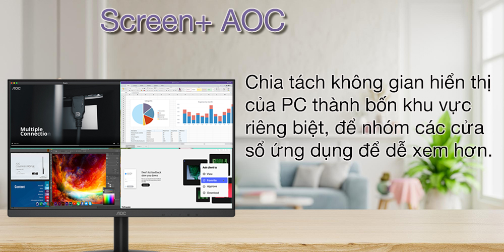 Màn hình AOC 24B2XHM/74 6