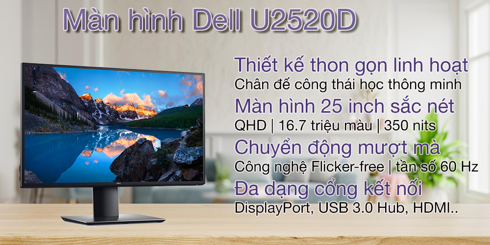 Màn hình Dell U2520D 1