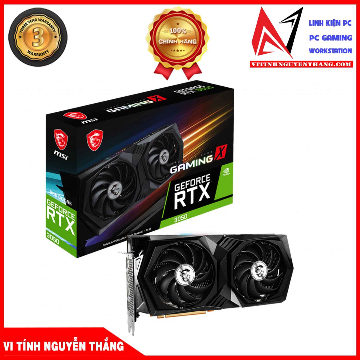 RTX 3050 LIỆU CÓ ĐÁNG BỊ CHỈ TRÍCH - VI TÍNH NGUYỄN THẮNG