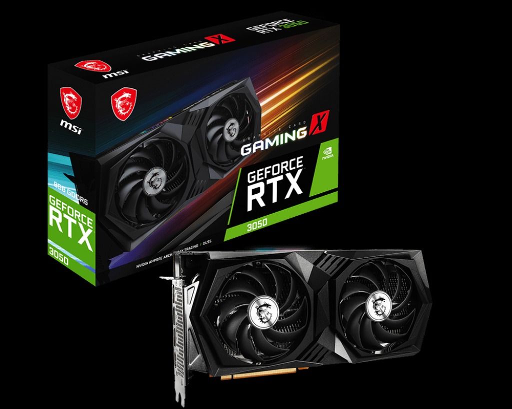 MSI RTX 3050 GAMING X 8GB - VI TÍNH NGUYỄN THẮNG