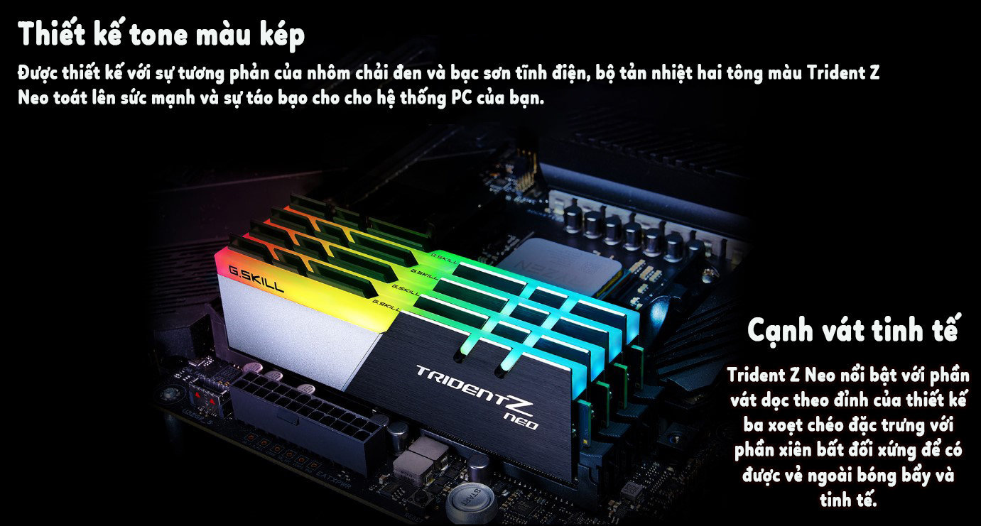 Ram Desktop Gskill Trident Z Neo RGB