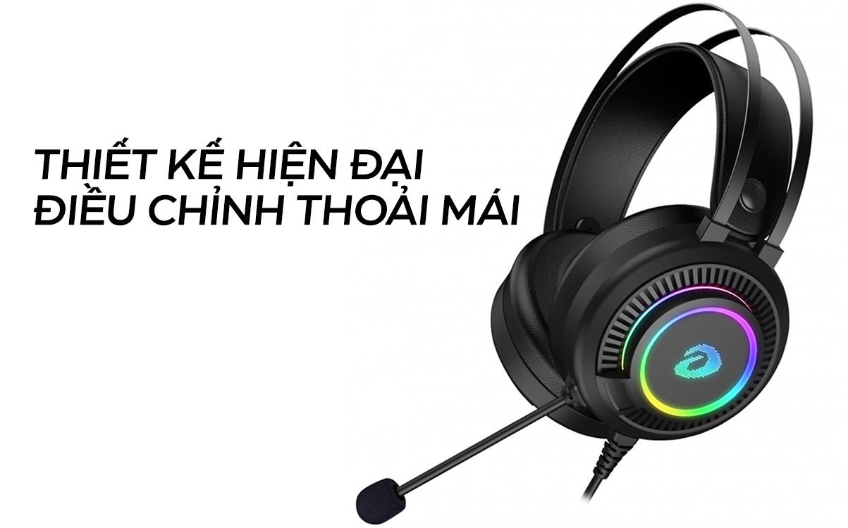 Tai Nghe Dareu EH416 RGB (7.1, USB, LED RGB)