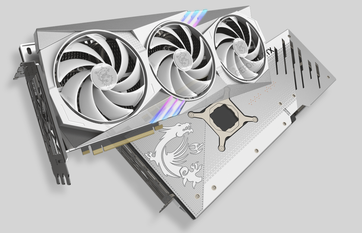 MSI GeForce RTX 4070 Ti GAMING X TRIO WHITE 12G - Vi Tính Nguyễn Thắng