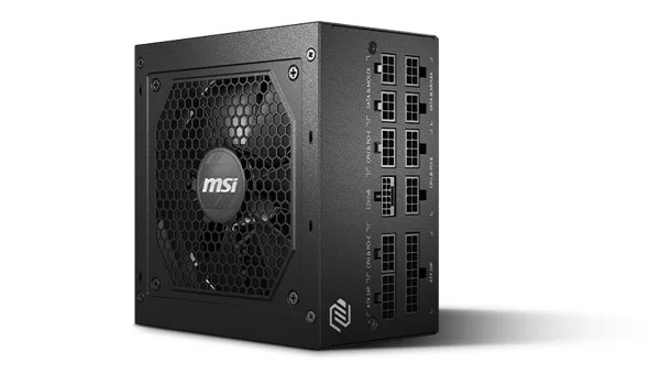 Nguồn máy tính MSI MAG A850GL PCIE5 - 80 Plus Gold - Full Modular (850W) - GEARVN