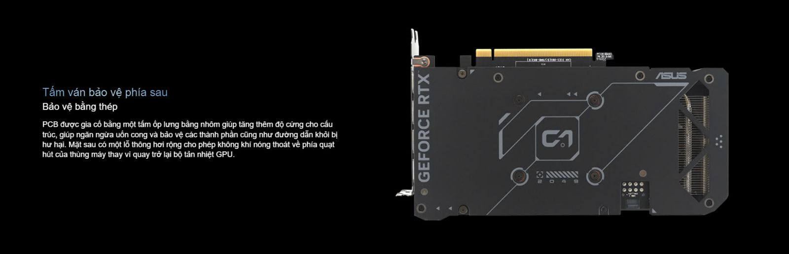 vga asus dual rtx4060ti 8gb evo gddr6