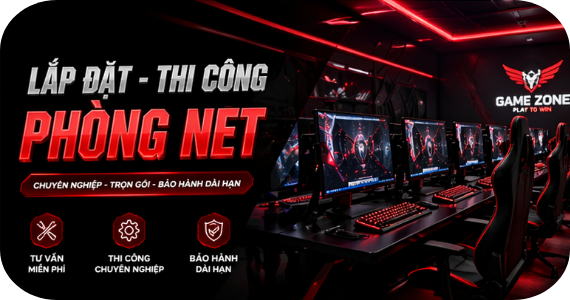 Lắp Đặt - Thi Công Phòng Net