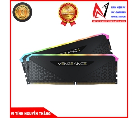 RAM CORSAIR VENGEANCE RGB RS 64GB (32GBx2) DDR4 3200MHZ