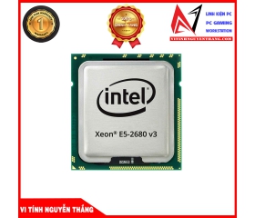 CPU Intel Xeon E5-2680v3 (2.5GHz Turbo Up To 3.3GHz, 12 Nhân 24 Luồng, 30MB Cache, LGA 2011)