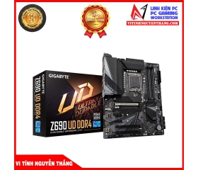 Mainboard Gigabyte Z690 UD D4 (Intel Z690, Socket 1700, ATX, 4 khe Ram DDR4)
