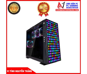 Vỏ case InWin 309 Black Tempered Glass RGB LED Front Panel
