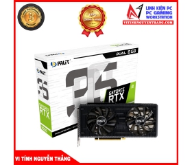 CARD MÀN HÌNH PALIT RTX3050 DUAL 8G DDR6