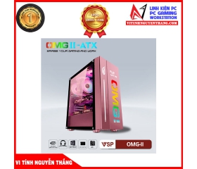 Case VSP LED Gaming OMG-II ATX - Pink